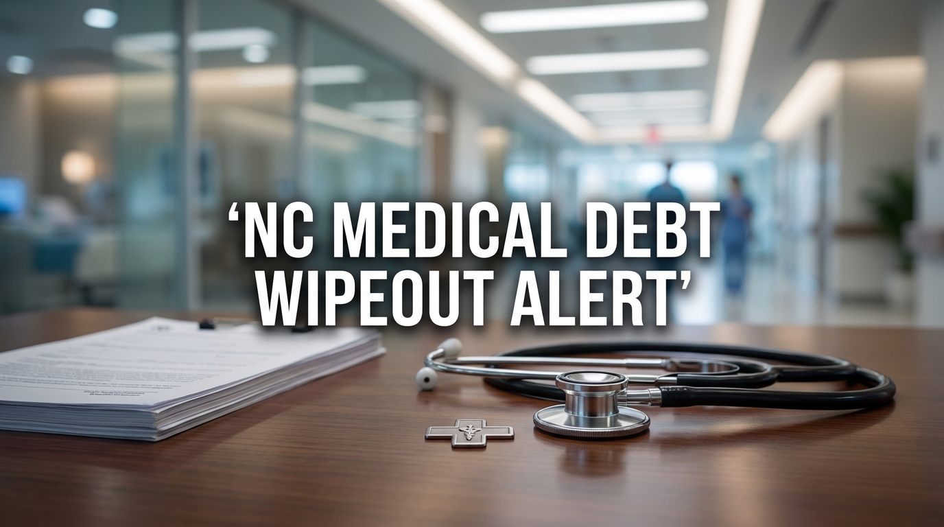 NC MEDICAL DEBT WIPEOUT ALERT - North Carolina Medical Debt 2026: The 2.5 Million "Wipeout" ...